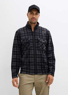 Fleecetakki pystykauluksella