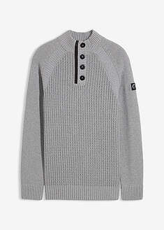 kohopintainen-pystykaulusneule-kierratetylla-puuvillalla