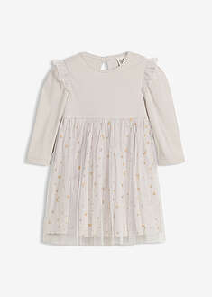 Röyhelöinen tyllisomisteinen bodymekko