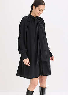 Huivikauluksinen paitamekko