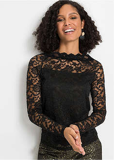 Pitkähihainen pitsipaita