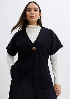 Koristenapillinen liivi napakasta trikoost