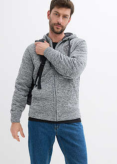 Teddyvuorillinen hupullinen collegetakki