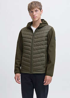 JJ REBEL hybriditakki - tumma oliivinvihreä - J&J Rebel