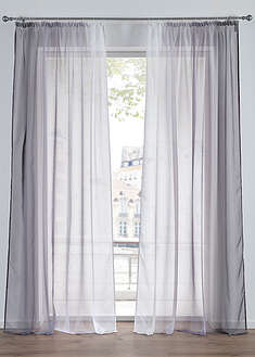 Ohut voileeverho, myös erittäin pitkä koko (2 kpl/pakkaus)