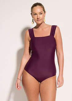 Keskivahvasti muotoileva uimapuku leveillä olkaimilla