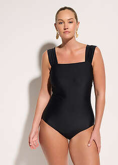 Keskivahvasti muotoileva uimapuku leveillä olkaimilla
