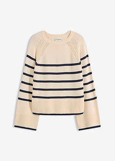 kontrastiraidallinen-neulepusero