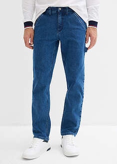 Joustovyötäröiset suorat carpenter-farkut, Relaxed Fit