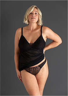 Kaaritueton sydänpitsinen yömekko