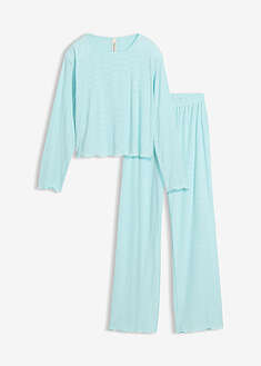 Puuvillainen pyjama sydänkuviolla