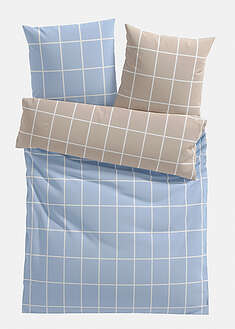 Kaksipuolinen pussilakanasetti puuvillasekoitteesta