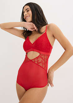 Sydänpitsinen stringbody