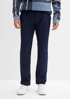 Suorat joustavavyötäröiset chinot ja vyö, Regular Fit