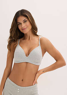 Puolitopatut ja kaarituettomat rintaliivit luomupuuvillalla