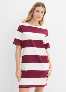 Laatikkomallinen mekko puhtaasta luomupuuvillasta