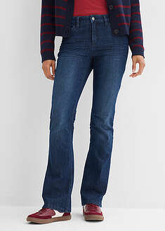Keskivyötäröiset joustavat bootcut-farkut