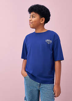 Oversize-t-paita selkäpainatuksella puhtaasta luomupuuvillasta