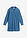 Raidallinen pitkähihainen farkkumekko puuvillasta - sininen denim raidallinen - bonprix