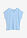 Camiseta con ribete de satén - Azul claro - bonprix