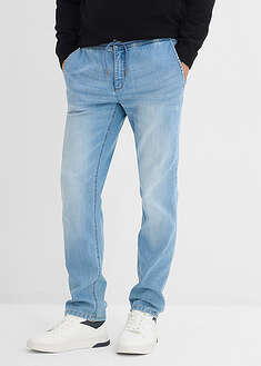Kevyet suorat joustovyötäröiset stretch-farkut, Regular Fit