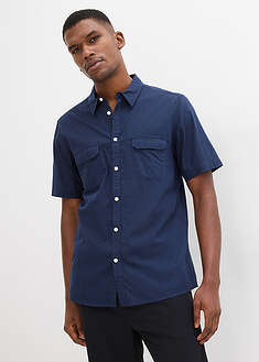 Lyhythihainen kauluspaita puhtaasta puuvillasta