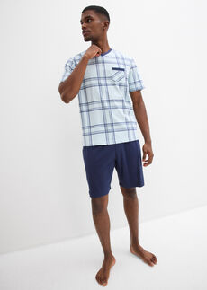 Shortsipyjama puhtaasta puuvillasta