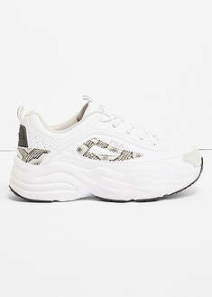 Paksupohjaiset Fila-sneakerit eläinkuosikoristeilla