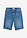 Farkkushortsit keskikorkealla joustovyötäröllä - kulutettu sininen denim - bonprix