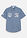Lyhythihainen kauluspaita, Slim Fit - savunsininen-painokuvioitu - bonprix
