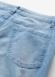 Levenevät keskivyötäröiset joustavat farkut