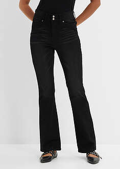 Keskivyötäröiset muotoilevat bootcut-farkut
