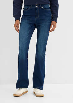 Keskivyötäröiset muotoilevat bootcut-farkut