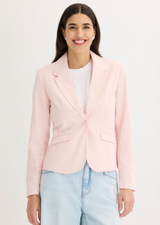 Läppätaskullinen lyhyt bleiseri