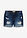 Mid waist -farkkushortsit destroyed-efekteillä - sininen denim - bonprix