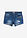 Kirjaillut farkkushortsit - sininen denim - bonprix