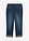 Kapeat keskivyötäröiset farkut puuvillasekoitteesta - tummansininen denim - bonprix