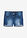 Keskivyötäröiset farkkushortsit - sininen denim - bonprix