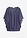 Sifonkipusero alustopilla - indigo - bonprix