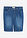 Keskivyötäröiset farkkushortsit - kulutettu sininen denim - bonprix