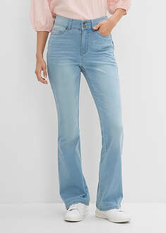 Keskivyötäröiset muotoilevat bootcut-farkut